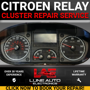 Citroën Relay 1 Instrument Cluster Gauge Repair – Speedo, Rev, Fuel & Temp