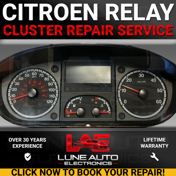 Citroën Relay 1 Instrument Cluster Gauge Repair – Speedo, Rev, Fuel & Temp