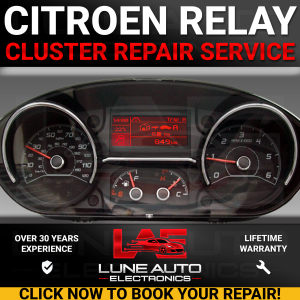 Citroën Relay 2 Instrument Cluster Gauge Repair – Speedo, Rev, Fuel & Temp