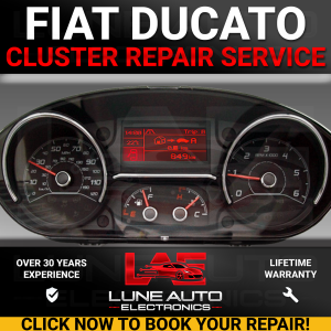 Fiat Ducato 3 Instrument Cluster LCD Display Repair Service