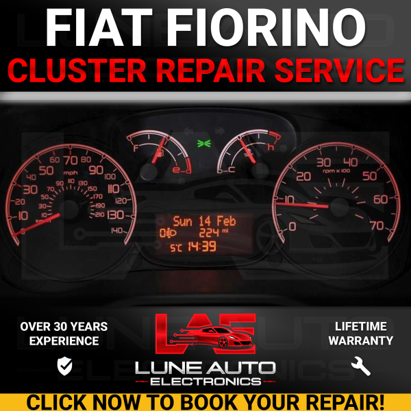 Fiat Fiorino Instrument Cluster LED Warning Light & Indicator Repair Service