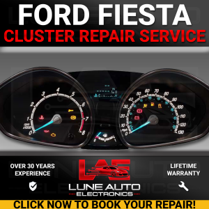Ford Fiesta Instrument Cluster LCD Display Repair Service