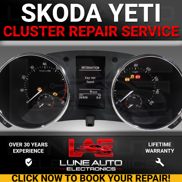 Skoda Yeti Instrument Cluster Repair - Power Loss & Warning Light Issues