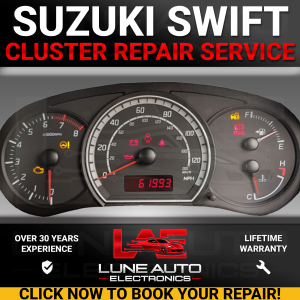 Suzuki Swift 3 Instrument Cluster Power & Gauge Repair Service