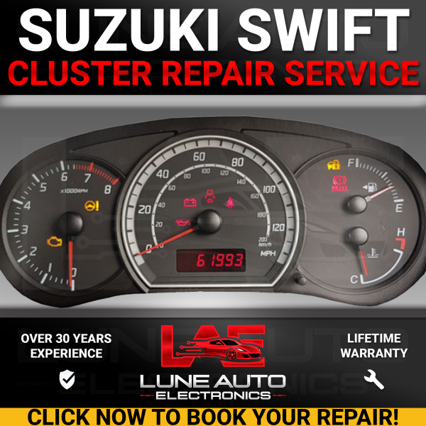 Suzuki Swift 3 Instrument Cluster Power & Gauge Repair Service