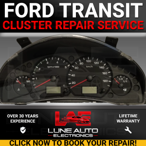 Ford Transit MK6 Instrument Cluster Repair Service – Gauge & Power Faults