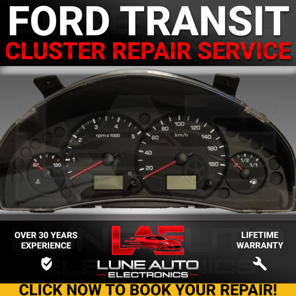 Ford Transit MK6 Instrument Cluster Repair Service – Gauge & Power Faults