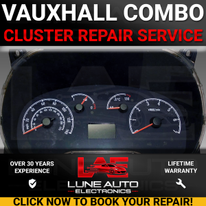 Vauxhall Combo Instrument Cluster Gauge Repair - Speedo, Rev, Fuel & Temp