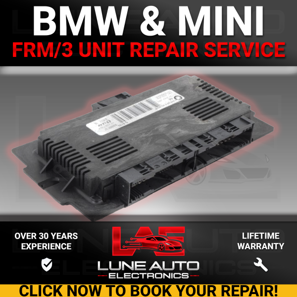 BMW and MINI FRM3 Module Repair – No Communication, Lighting & Window Issues