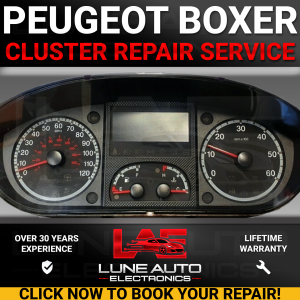 Peugeot Boxer Instrument Cluster Gauge Repair - Speedo, Rev, Fuel & Temp